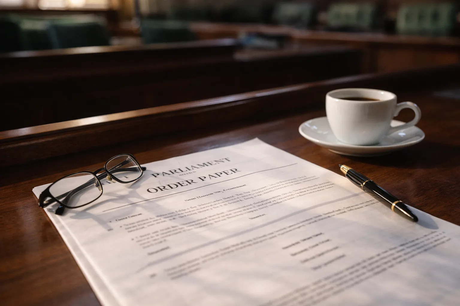 What's on the National Assembly's 2026 Order Paper