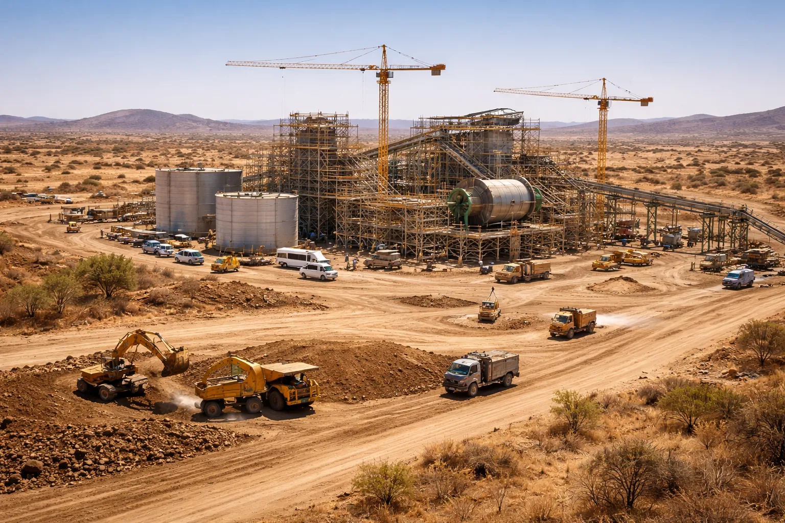 Osino's Twin Hills Gold Project Targets First Production in 2026